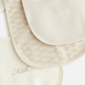 Kith Baby 3-Pack Bib Set - Silk