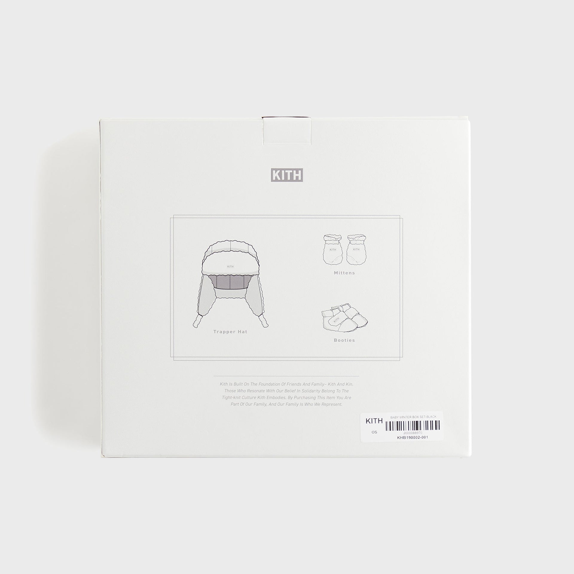Kithmas Baby Winter Box Set - Black