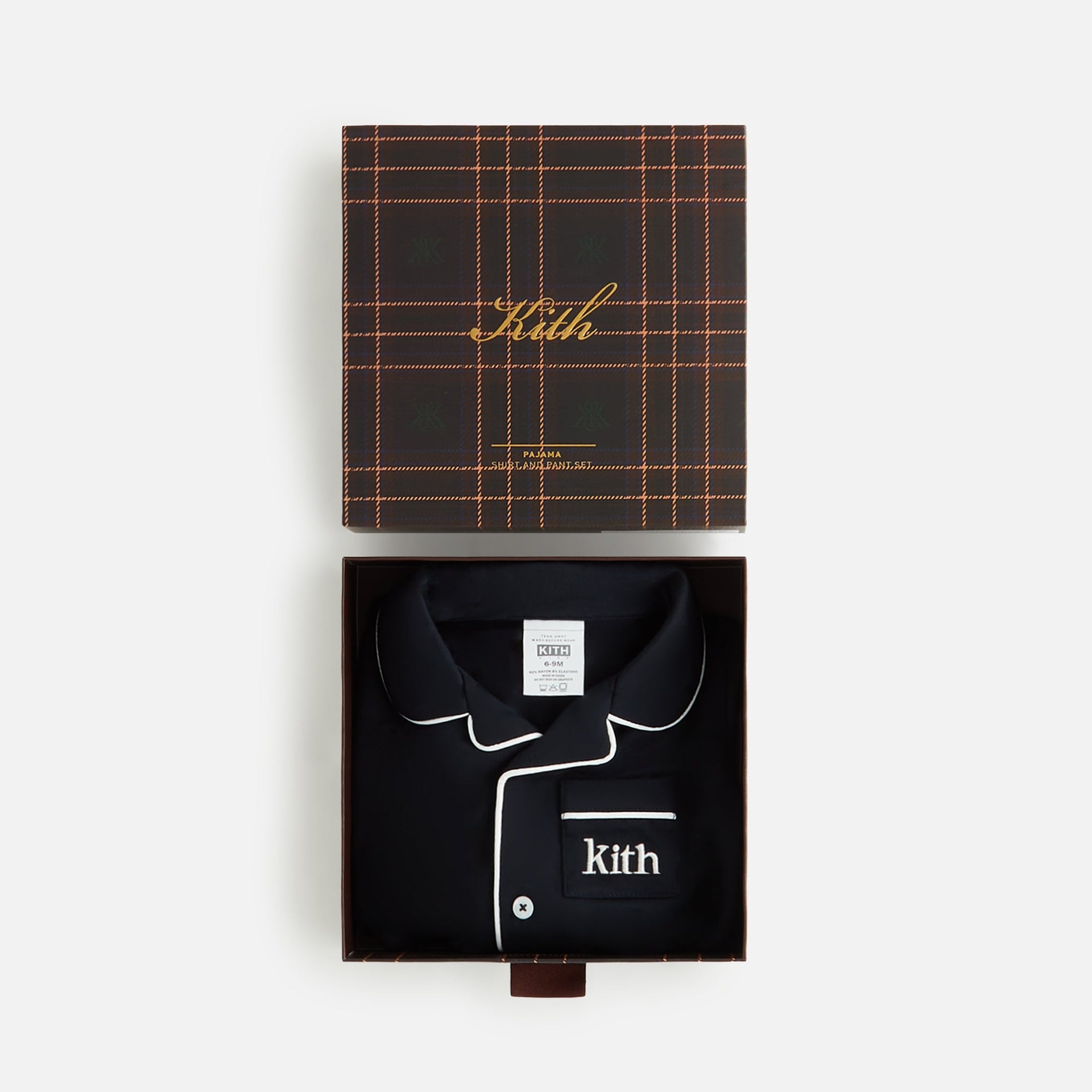 Kith Baby Pajama Set - Black