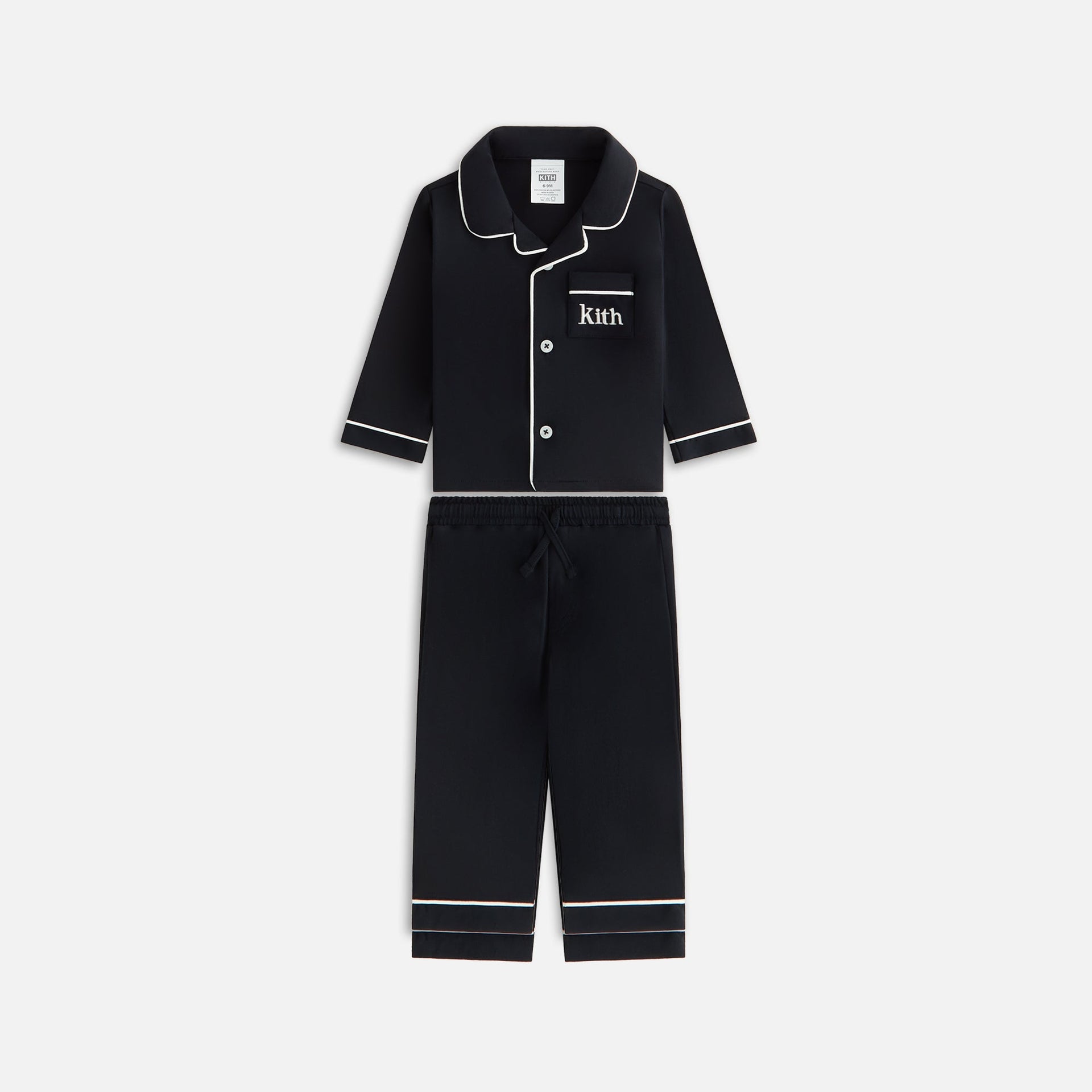 Kith Baby Pajama Set - Black