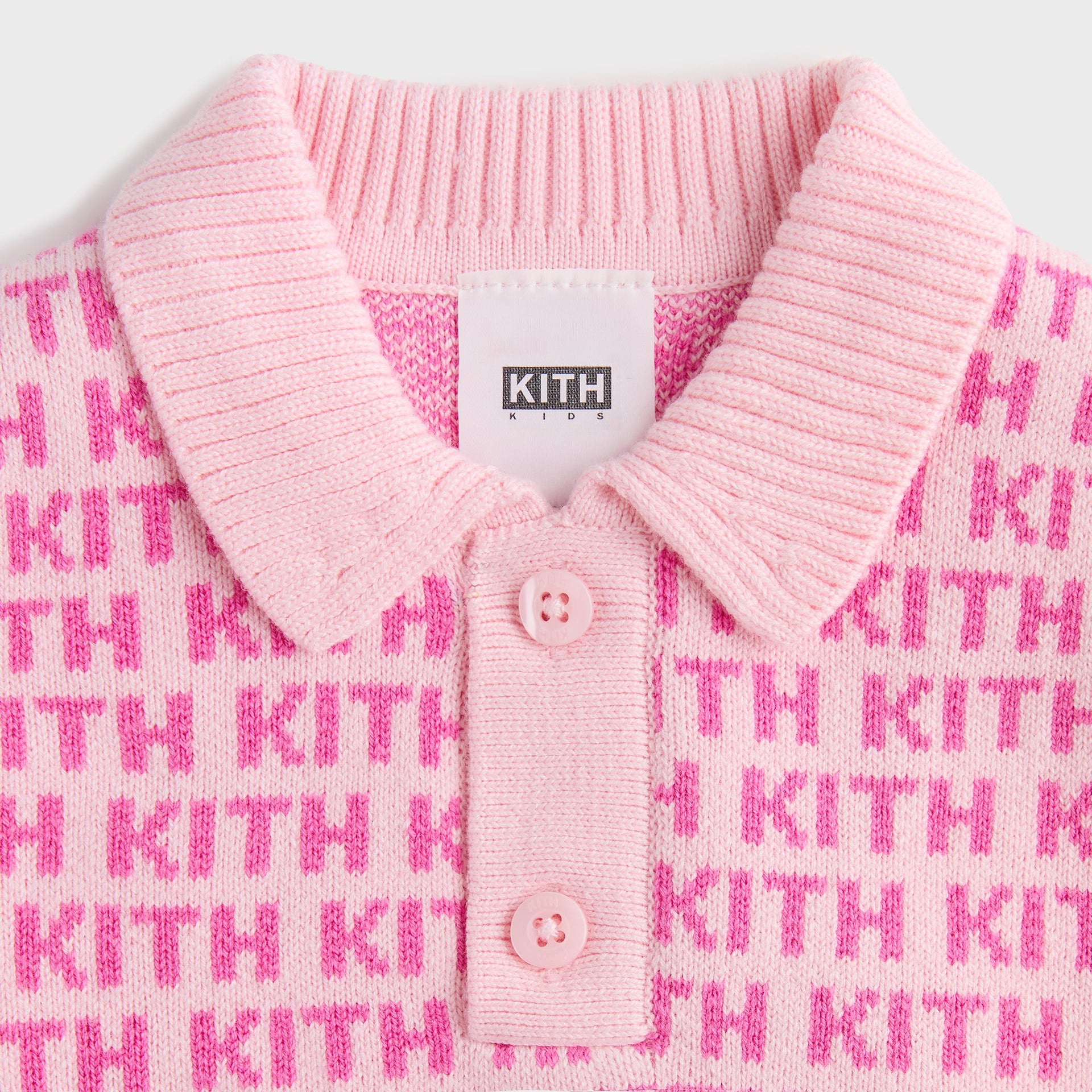 Kith Baby Monogram Polo Set - Bubble