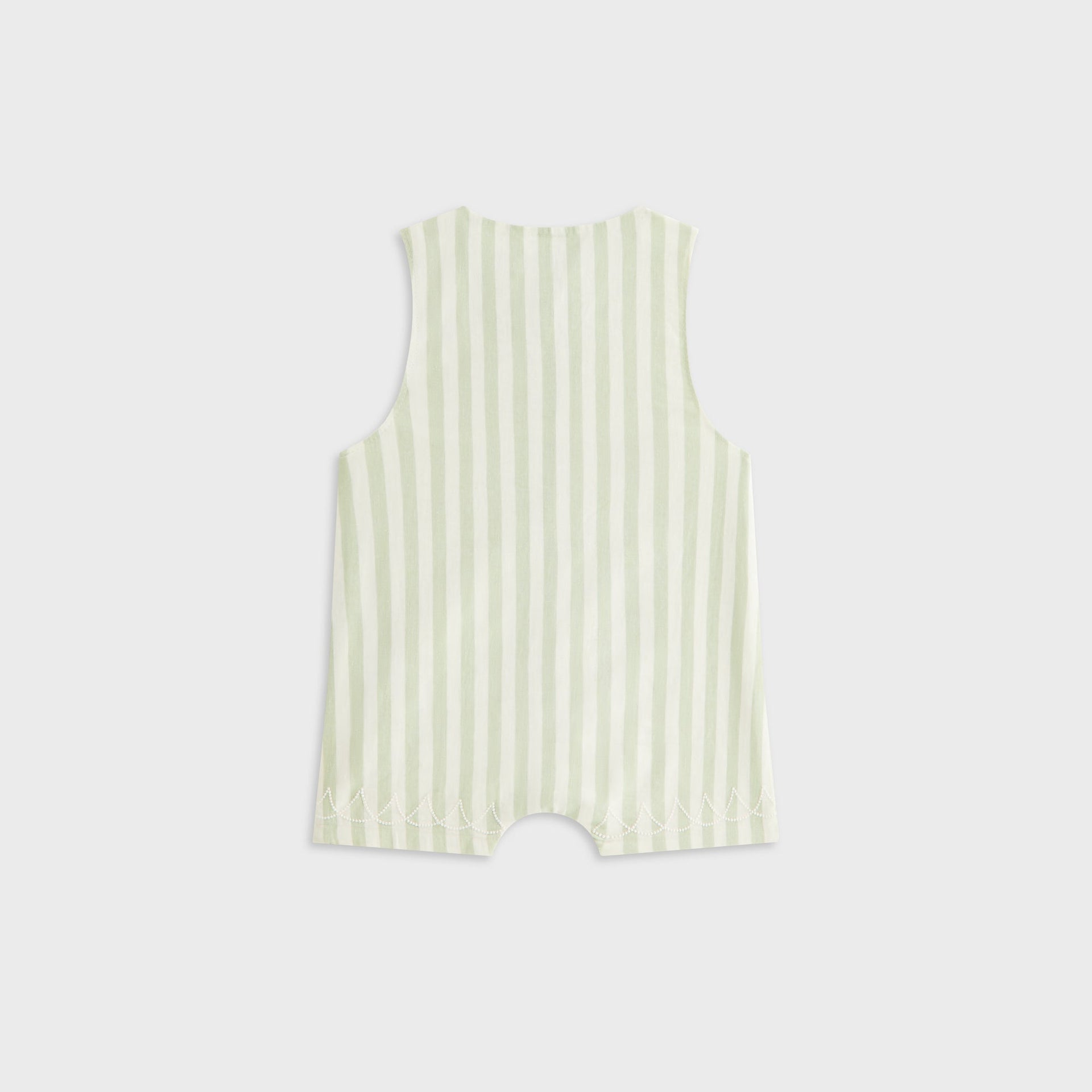 Kith Baby Embroidered Odin Shortall Set - Sage - PH