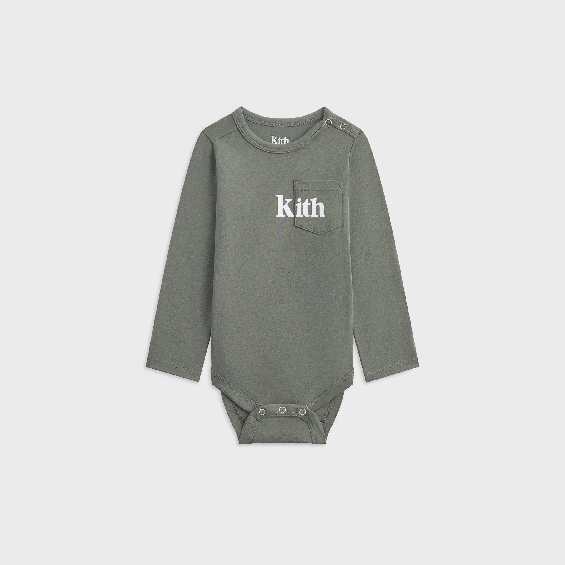Kith Baby Long Sleeve Quinn Bodysuit - Machine