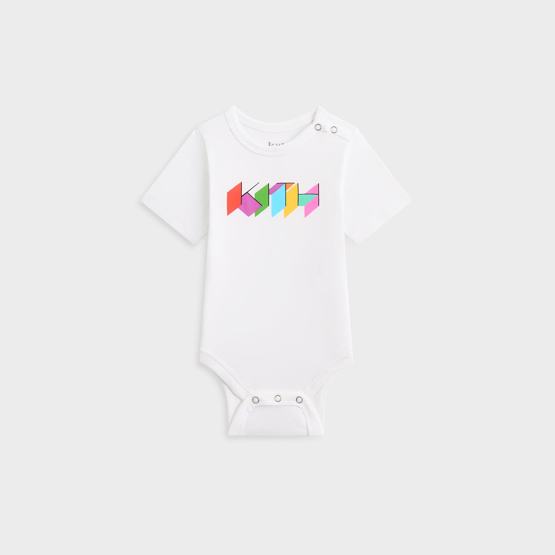 Kith Baby Novelty Logo Graphic Bodysuit - White