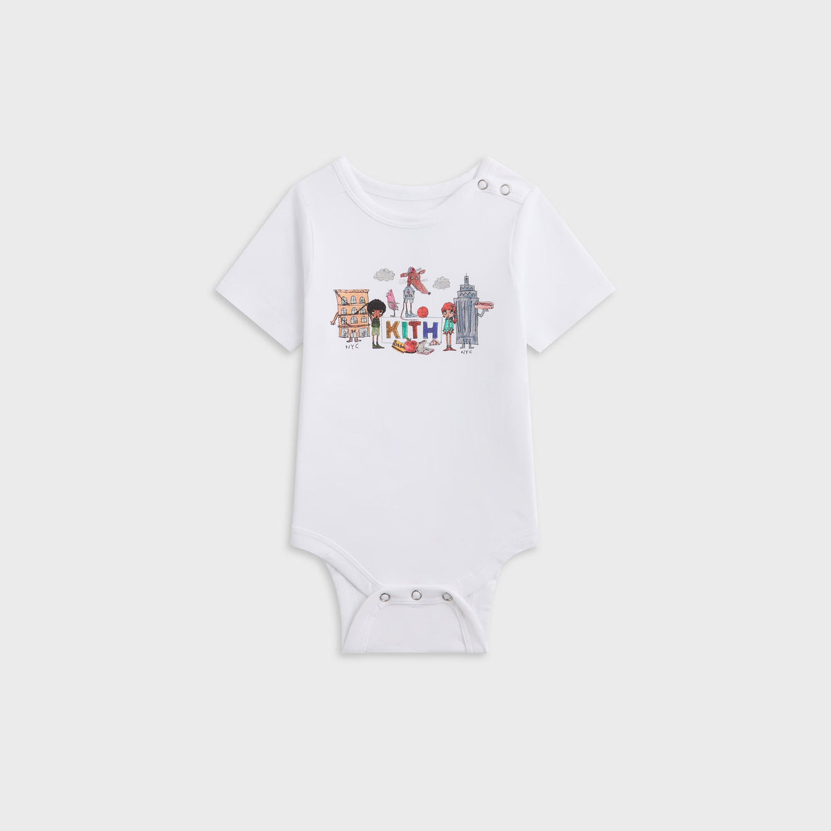 Kith Baby for Matthew Langille Graphic Bodysuit - White