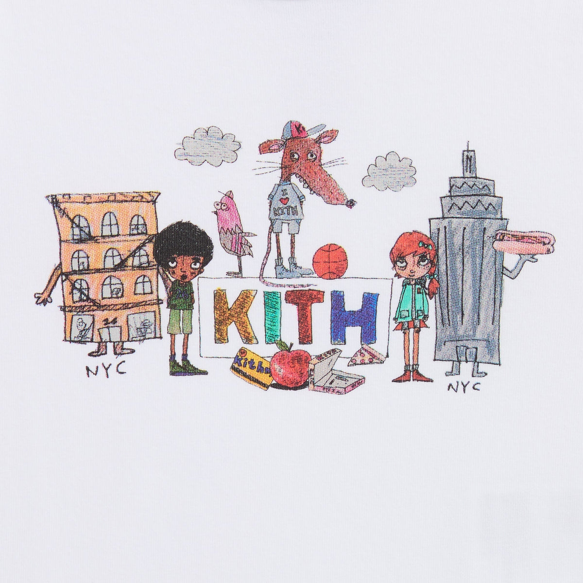 Kith Baby for Matthew Langille Graphic Bodysuit - White - PH
