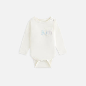 Kith Baby Long Sleeve Quinn Bodysuit - Silk