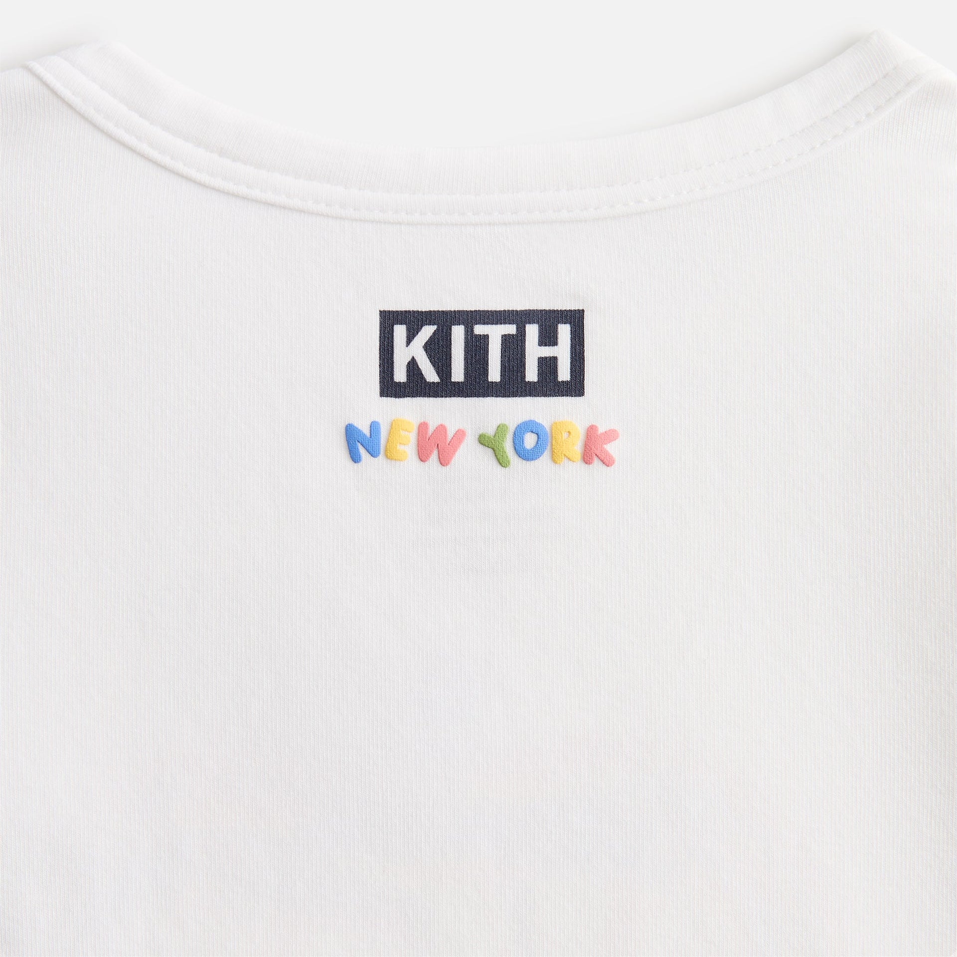 Kith Baby Just Us Apple Graphic Bodysuit - White