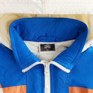 Kith Kids for the New York Knicks Hooded Quarter Zip Anorak - Silk