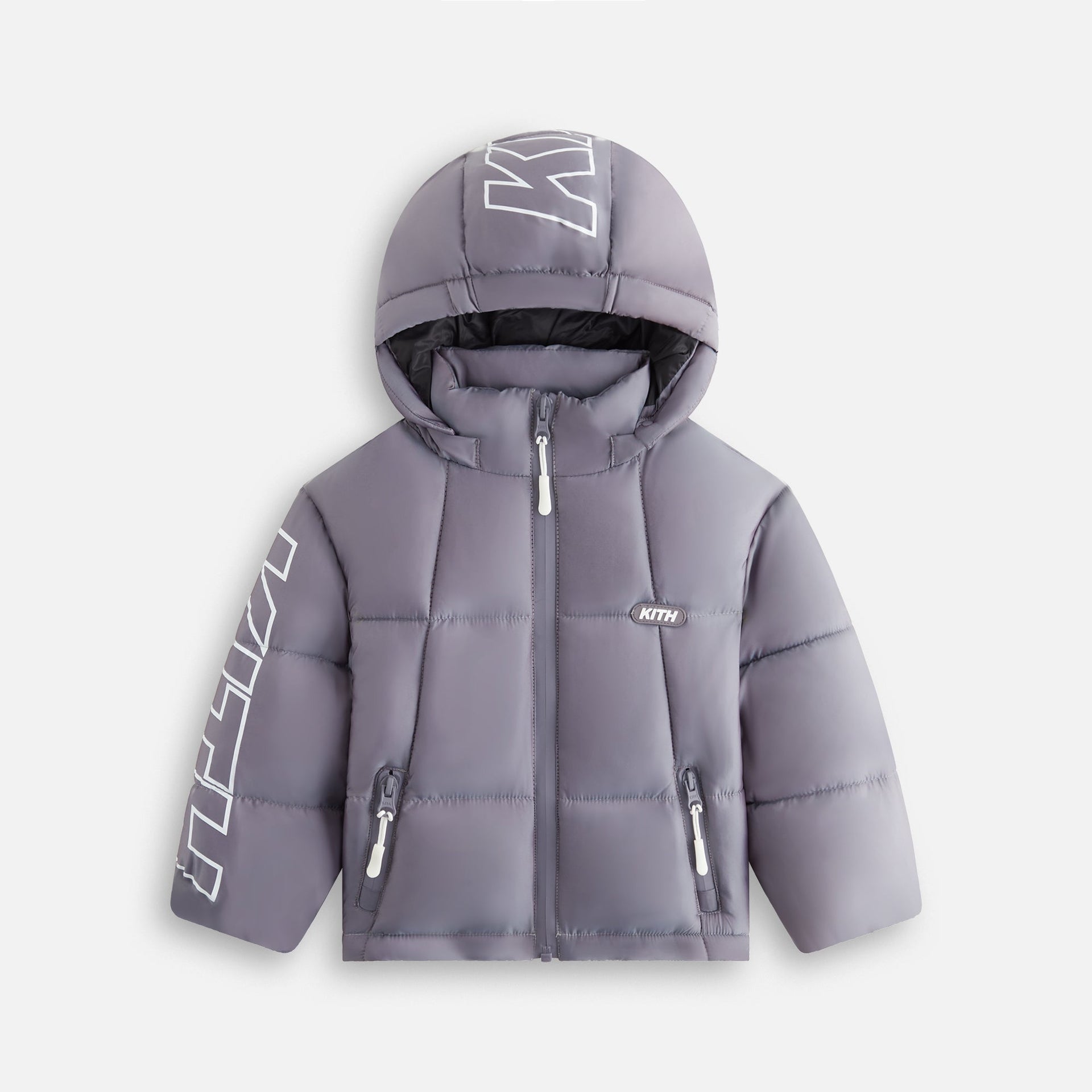 Kith Kids Iridescent Midi Puffer - Neptune