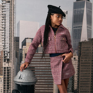 Kith Kids Tweed Phoebe Skirt - Allure