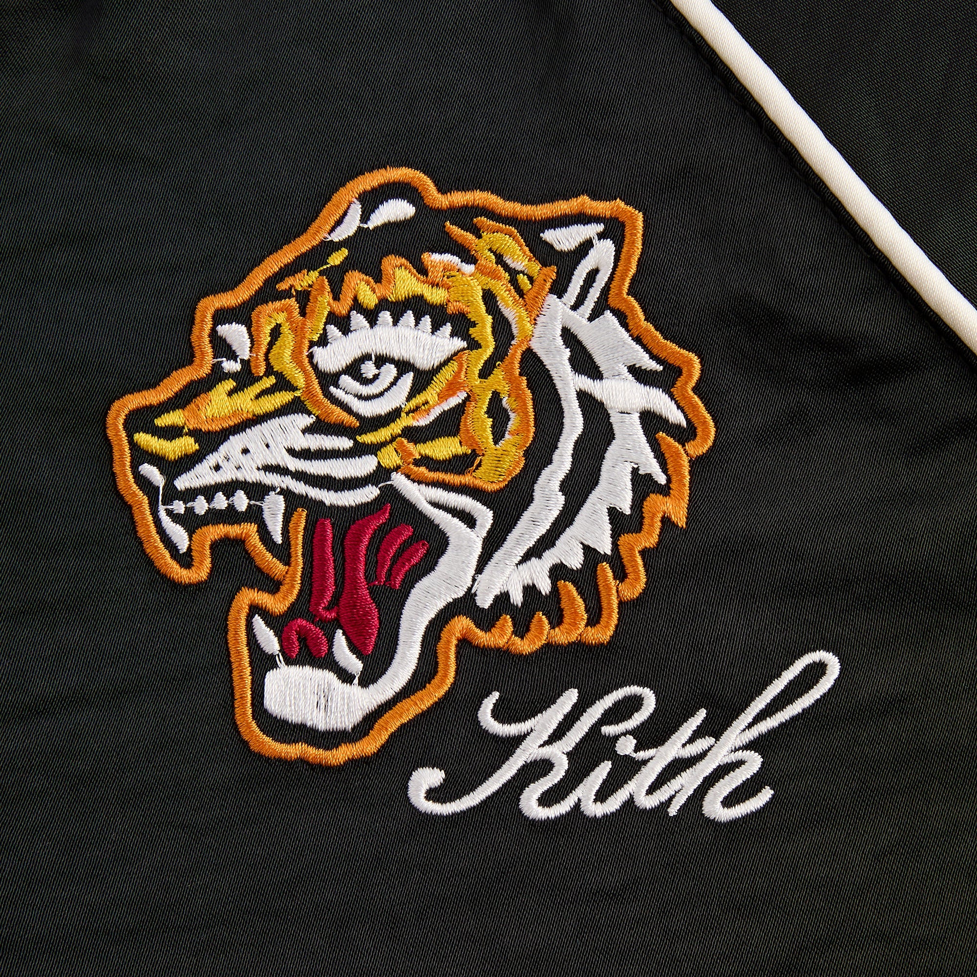 Kith Kids Satin Tiger Souvenir Jacket - Black – Kith Europe