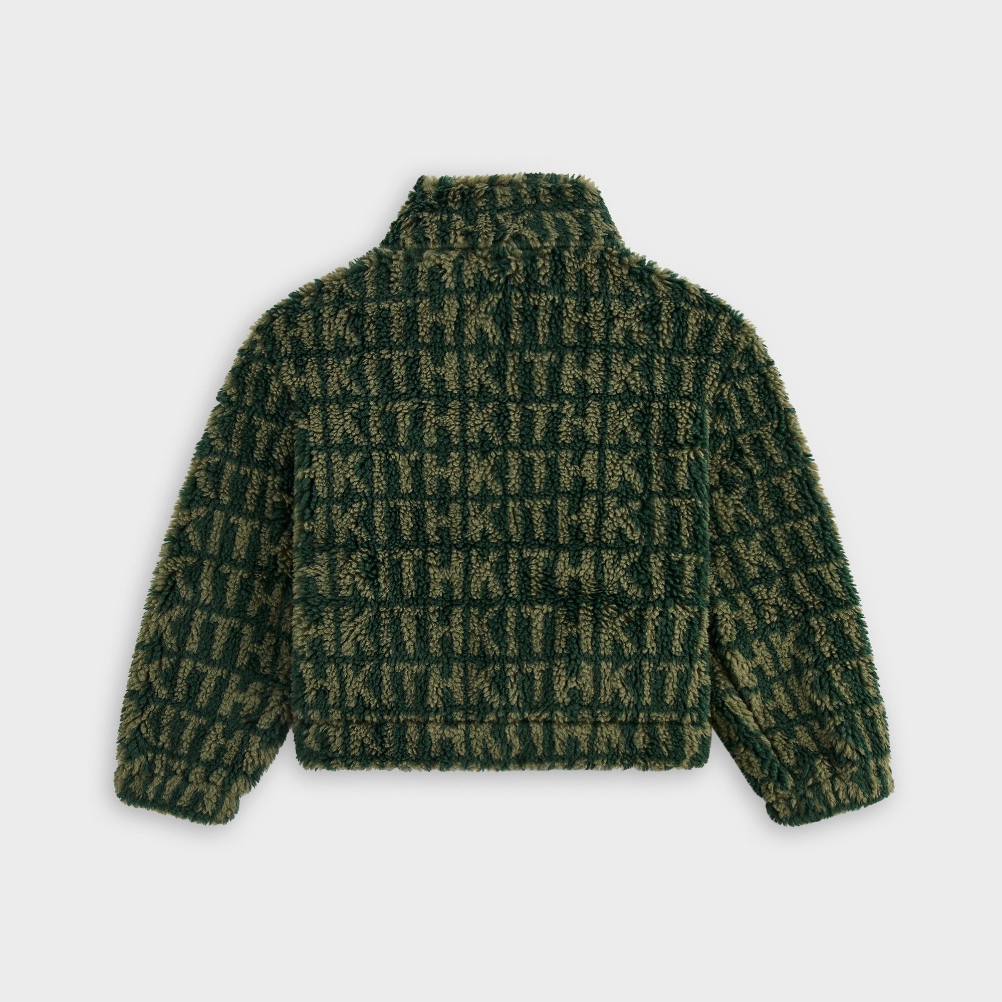 Kith Kids Monogram Sherpa Jacket - Stadium – Kith Europe