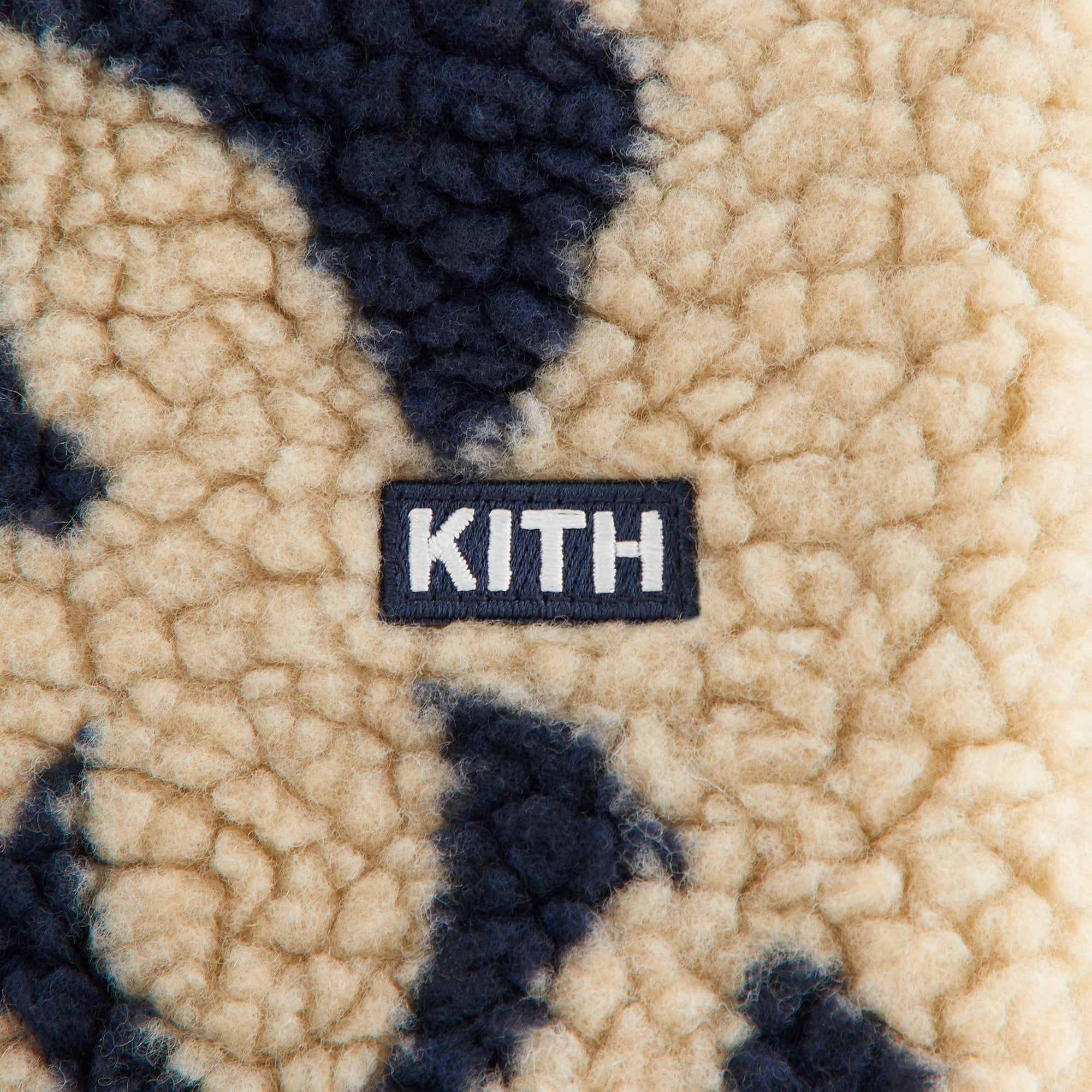 Kith Kids for the New York Yankees Lloyd Sherpa Jacket - Canvas