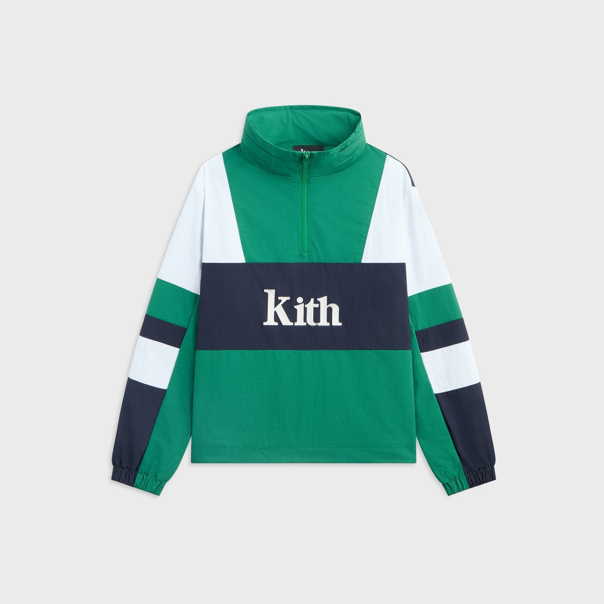 Kith Kids Blocked Linden Harrison Pullover - Newt – Kith Europe