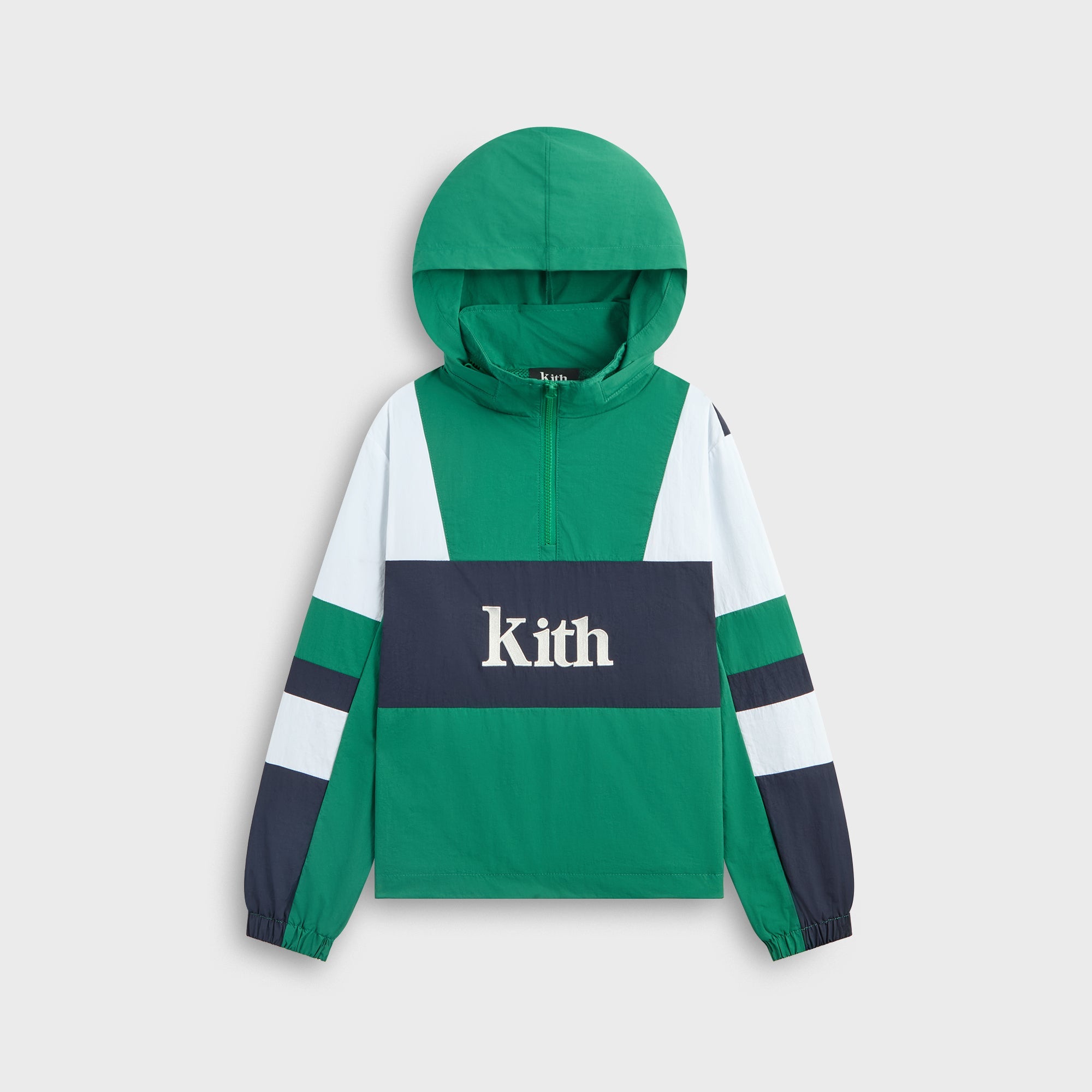 し*ー様 KITH Kids Blocked Track Jacket ナイロン Kith Kids Blocked Hooded Milo Track Jacket - Nocturnal – Kith Japan