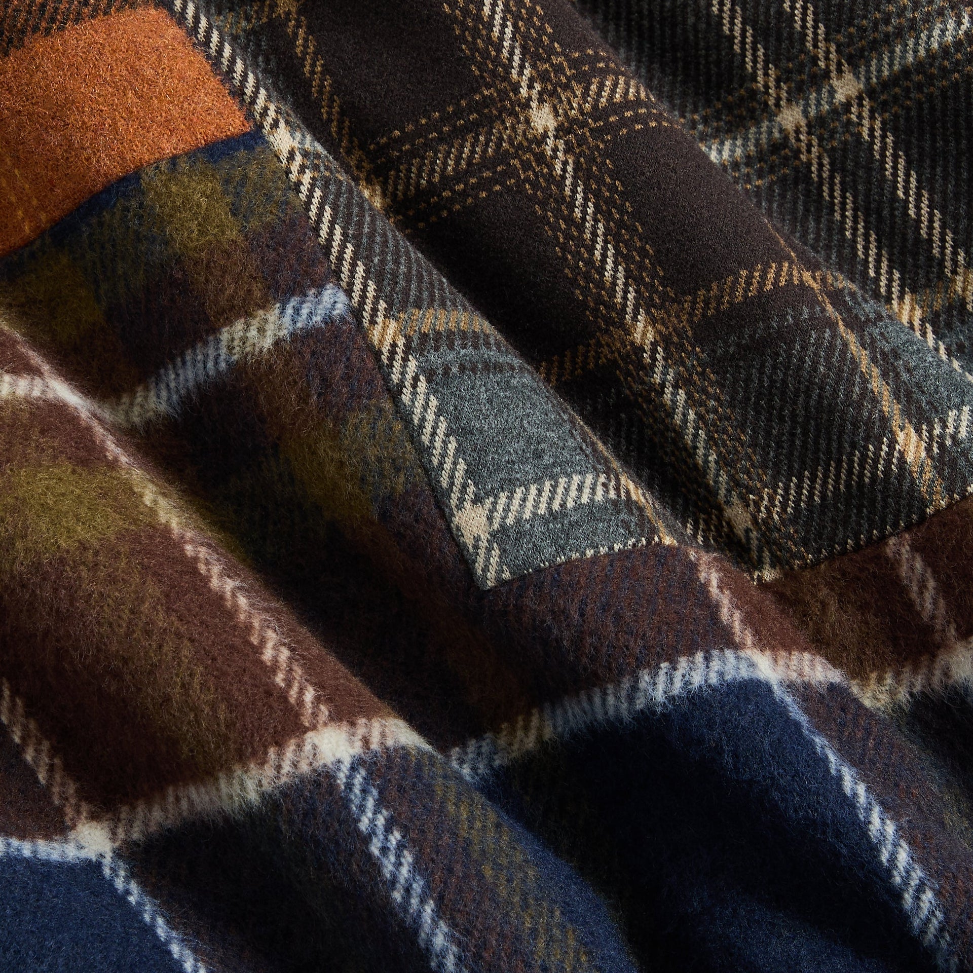 Kith Kids Patchwork Plaid Ellis Jacket - Kindling - PH