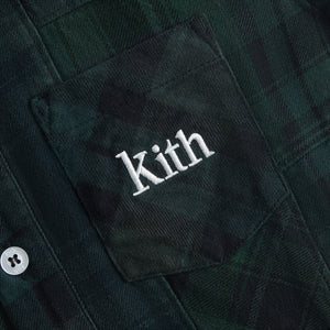 Kith Kids Patchwork Berkeley Shirt - Conifer