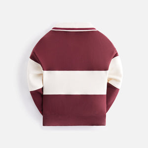 Kith Kids Blocked Collared Nelson Crew - Magma – Kith Europe