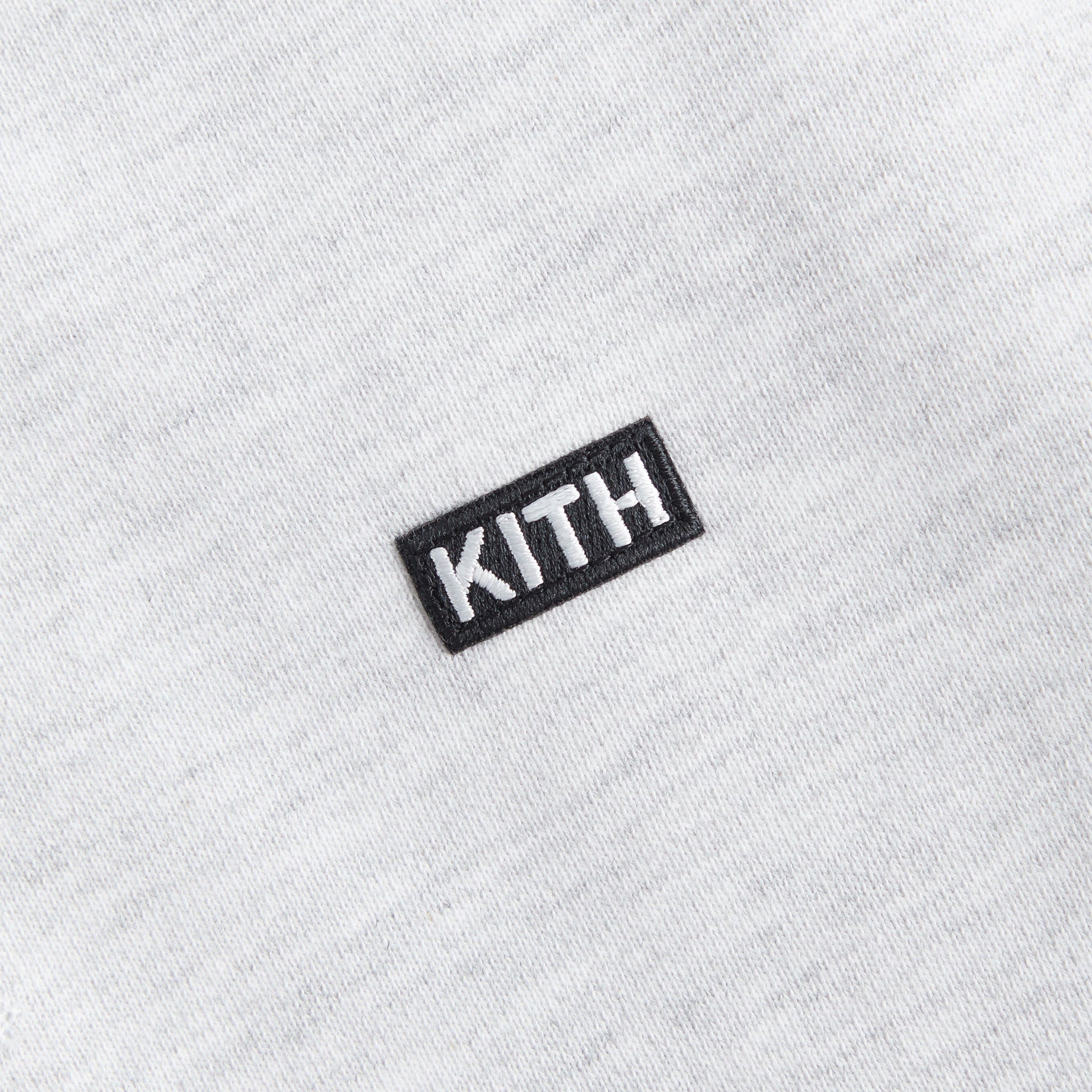 Kith Kids Long Sleeve Nelson Crew - Light Heather Grey