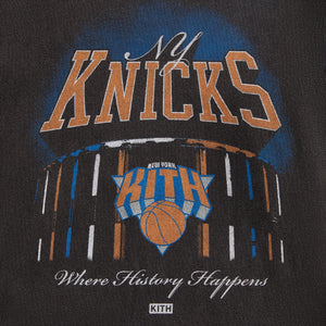 Kith Kids for the New York Knicks MSG Vintage Tee - Black
