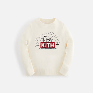 Kith Kids for Peanuts Snoopy Sweater - Sandrift
