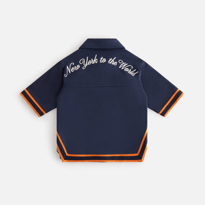 Kith Kids for the New York Knicks Woodpoint Shirt - Nocturnal