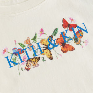 Kith Kids Kith & Kin Butterfly Vintage Tee - Sandrift