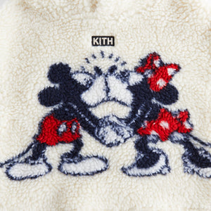 Disney | Kith Kids for Mickey & Friends Sherpa Hoodie - Sandrift