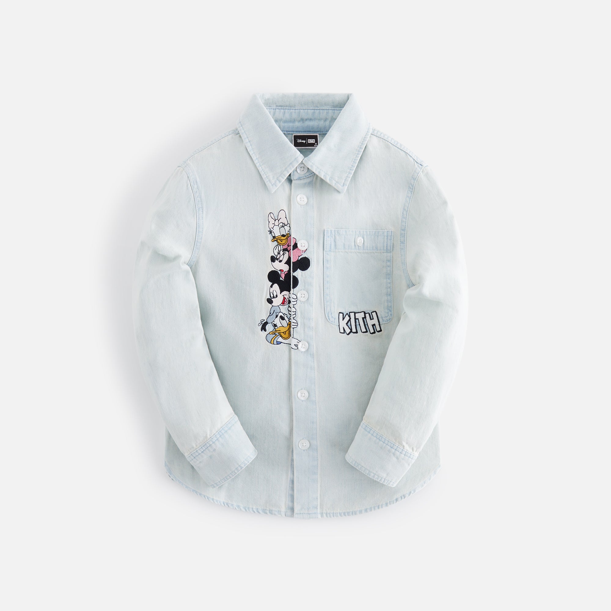 Disney | Kith Kids for Mickey & Friends Chambray Apollo Shirt 