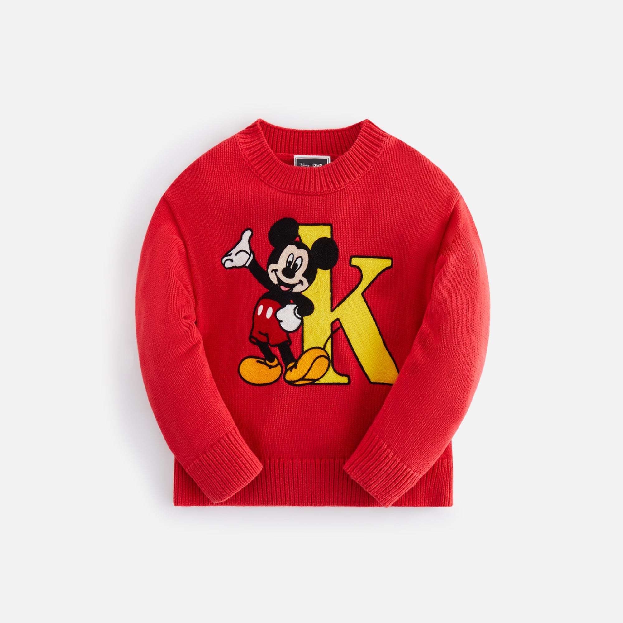 Disney | Kith Kids for Mickey & Friends Mickey K Crewneck Sweater