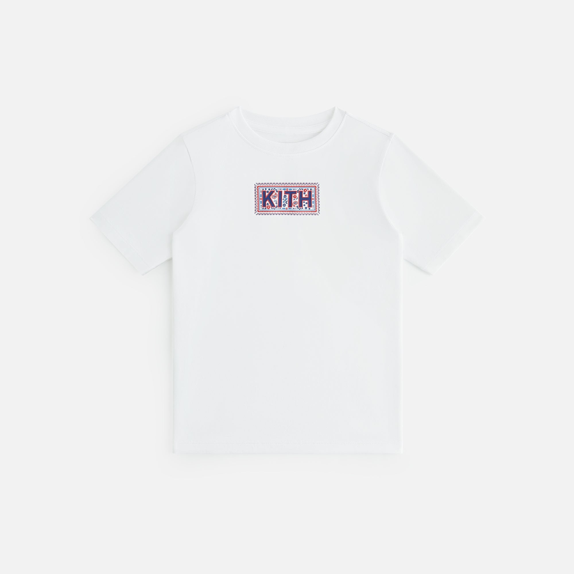 Kith Kids Needlepoint Tee - White – Kith Europe