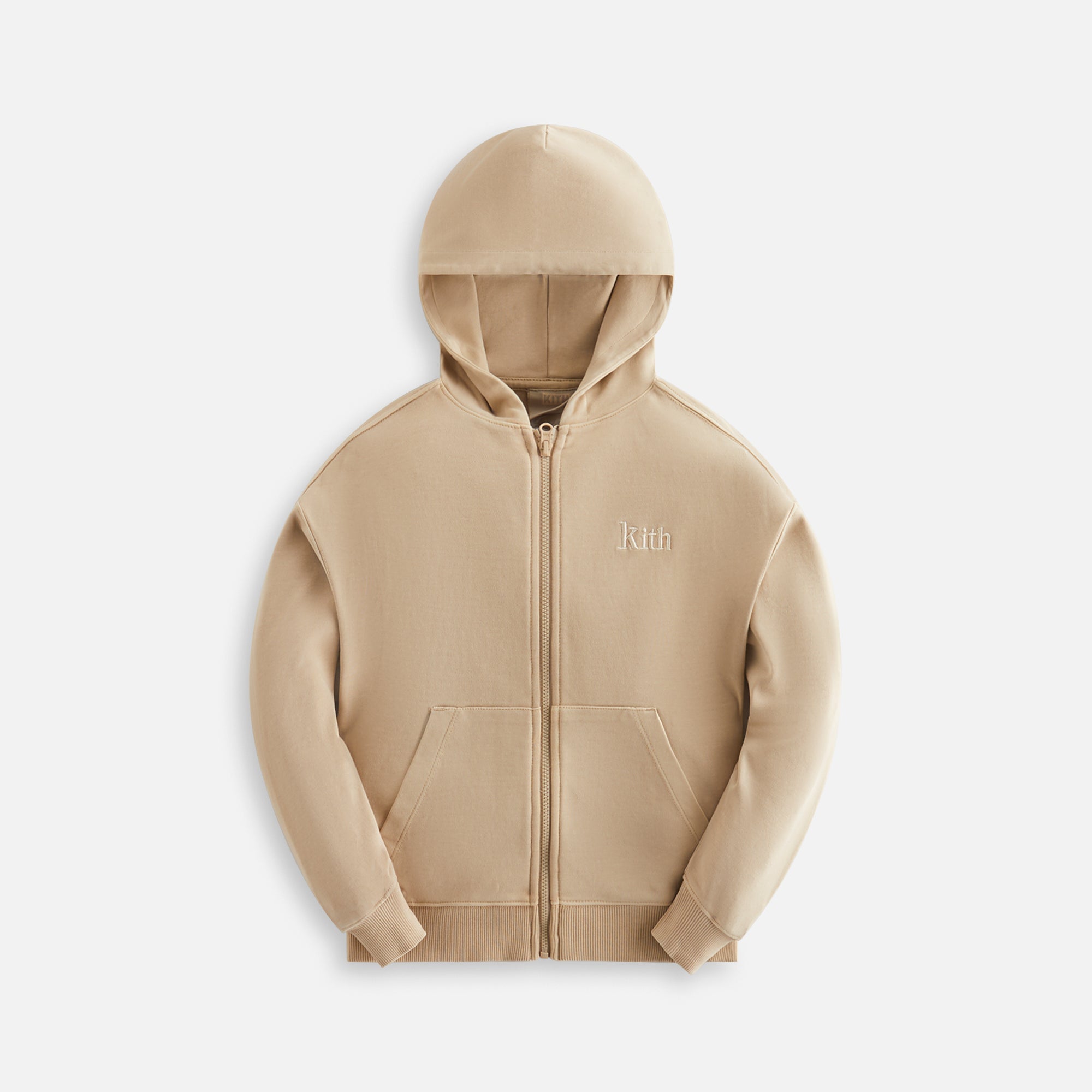 Kith Kids Nelson Zip Hoodie Canvas Kith Europe