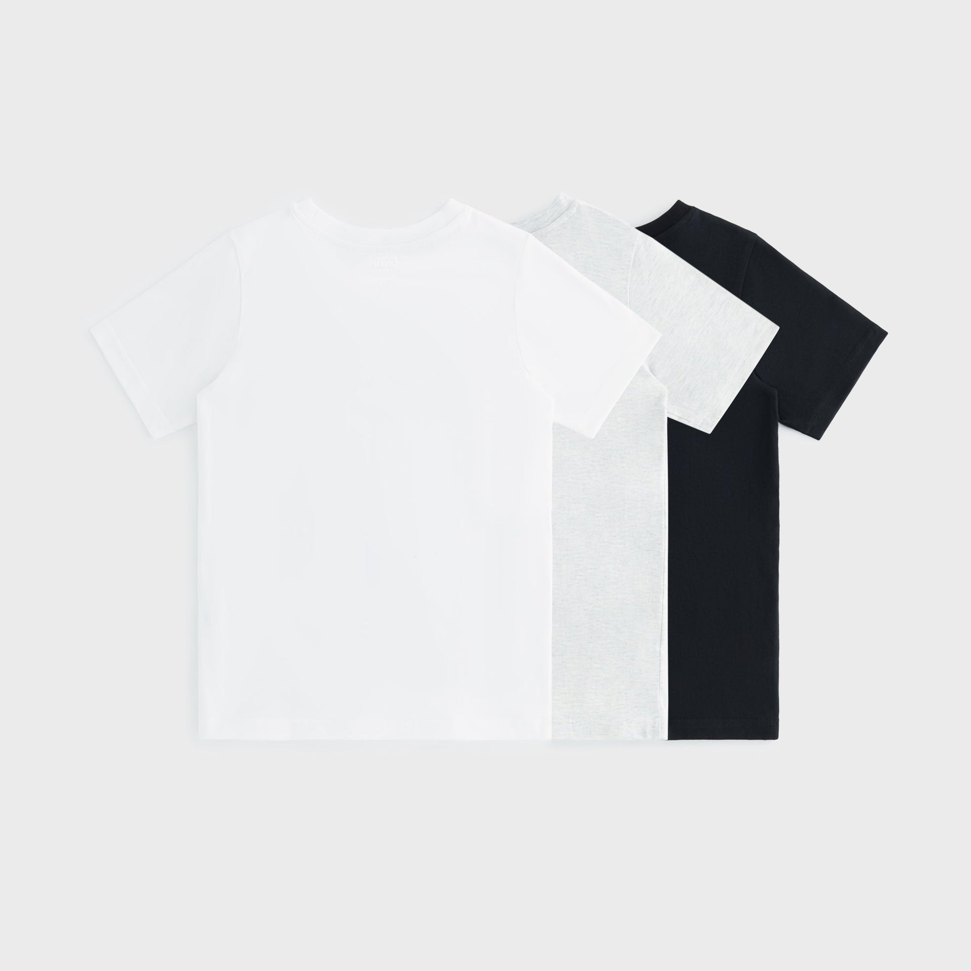 Kith Kids 3-Pack Core Short Sleeve Tee - Black