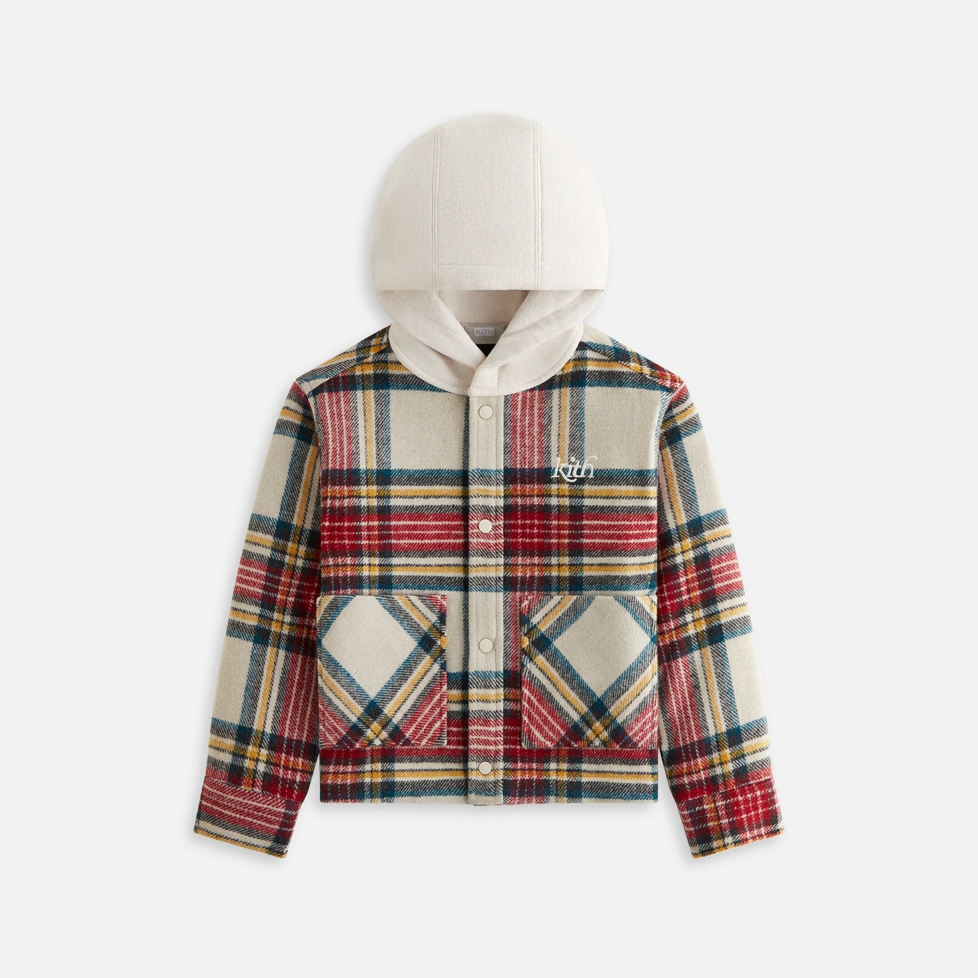 Kith Kids Hooded Ginza Shacket - Waffle