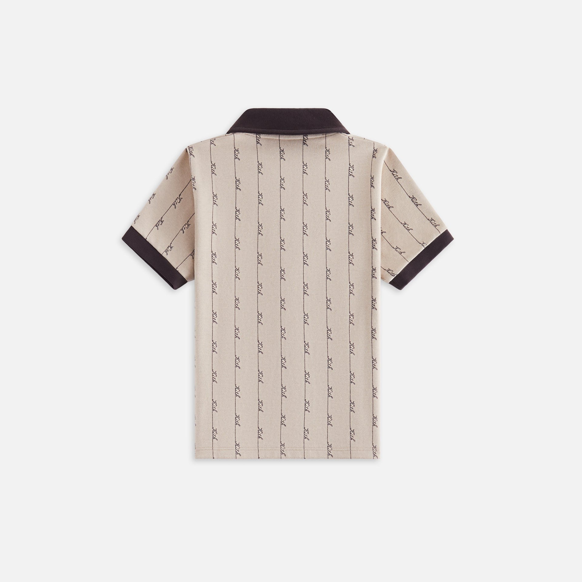 Kith Kids Monogram Script Polo - Canvas