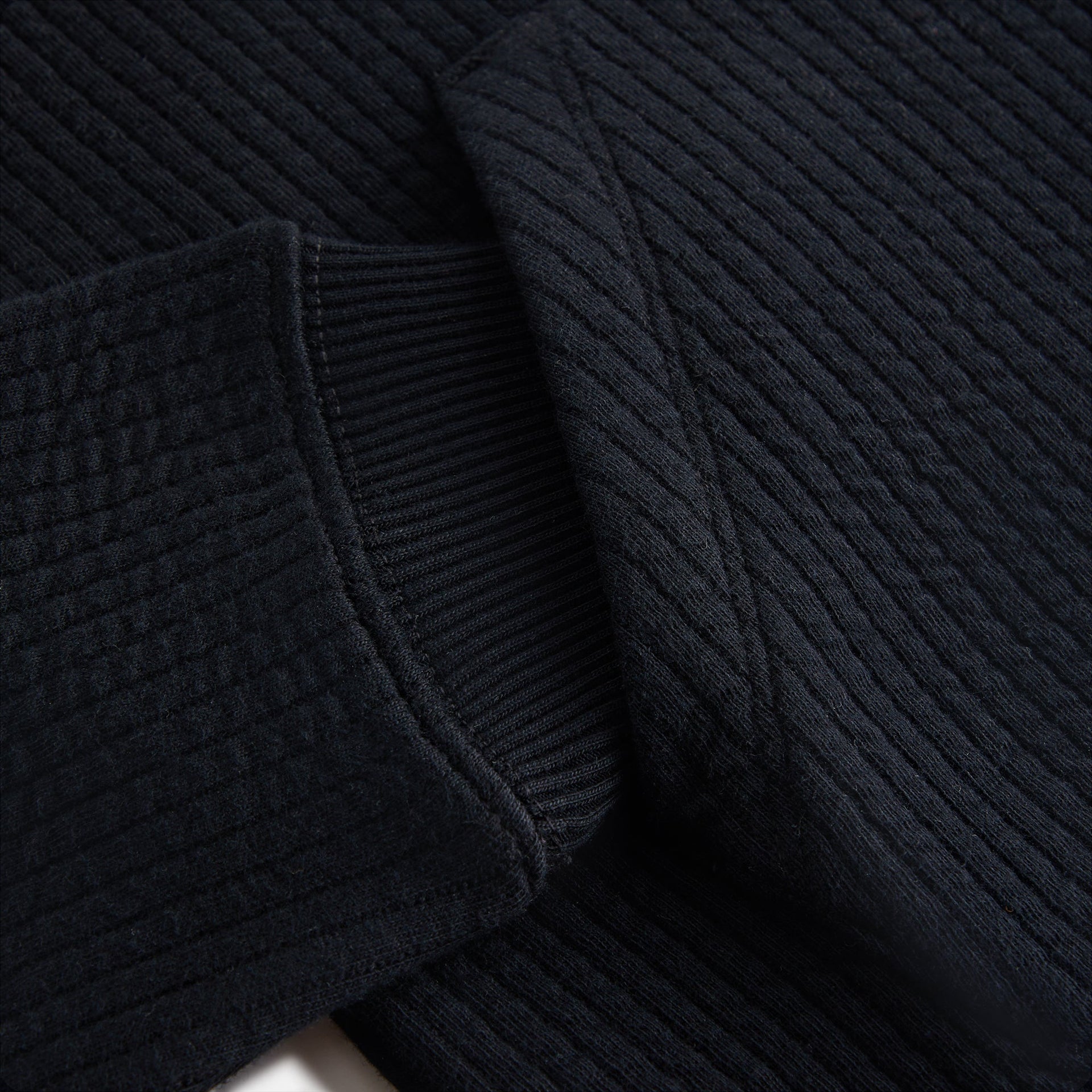 Kith Kids Quilted Harrison Hoodie - Black