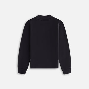 Kith Kids Classic Long Sleeve Mock Neck Tee - Black