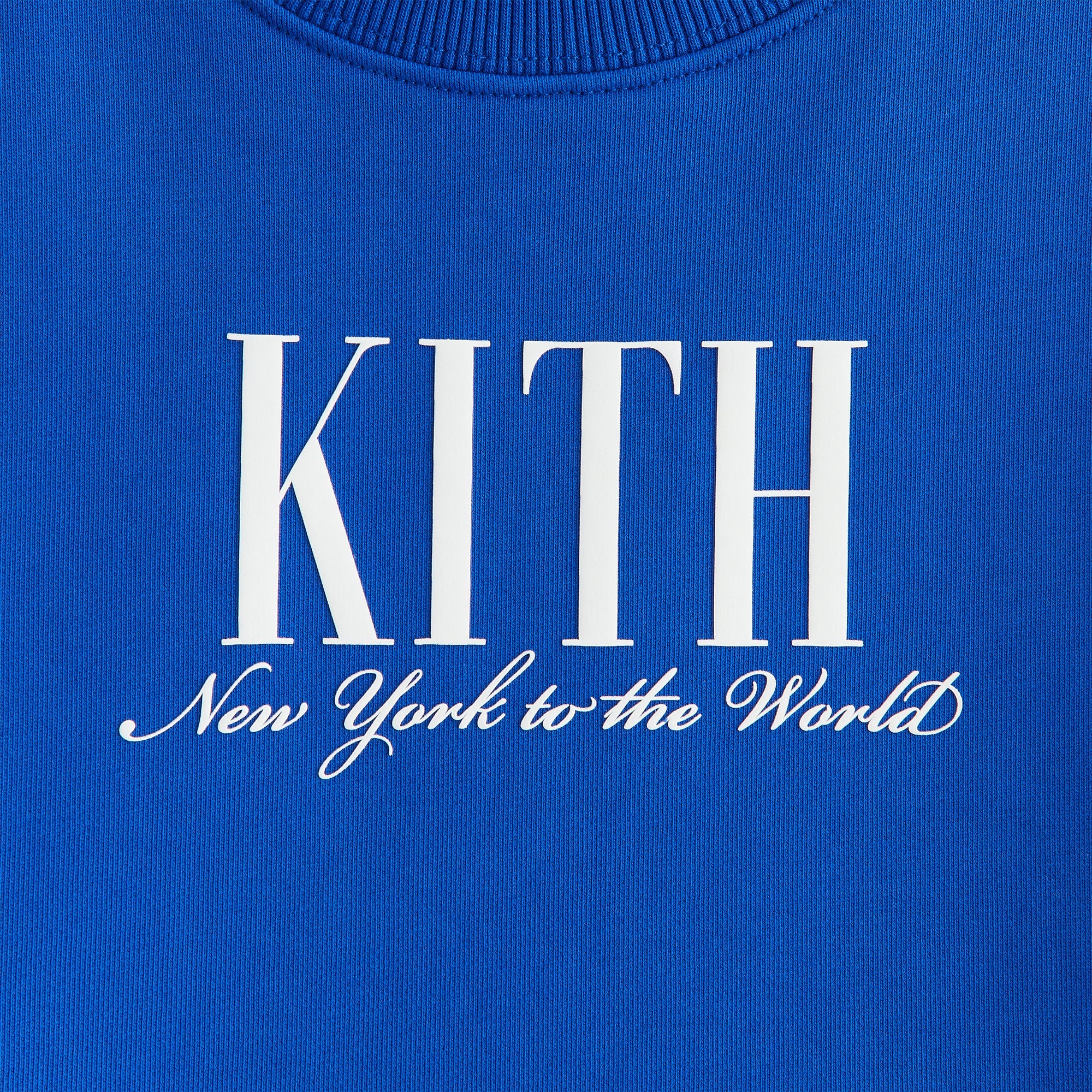 Kith Kids Logo Nelson Crewneck - Cyclone – Kith Europe Kith Kids Logo Nelson Crewneck - Cyclone – Kith Europe