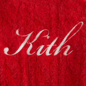 Kith Kids Mohair Cable Knit Cropped Cardigan - Fury