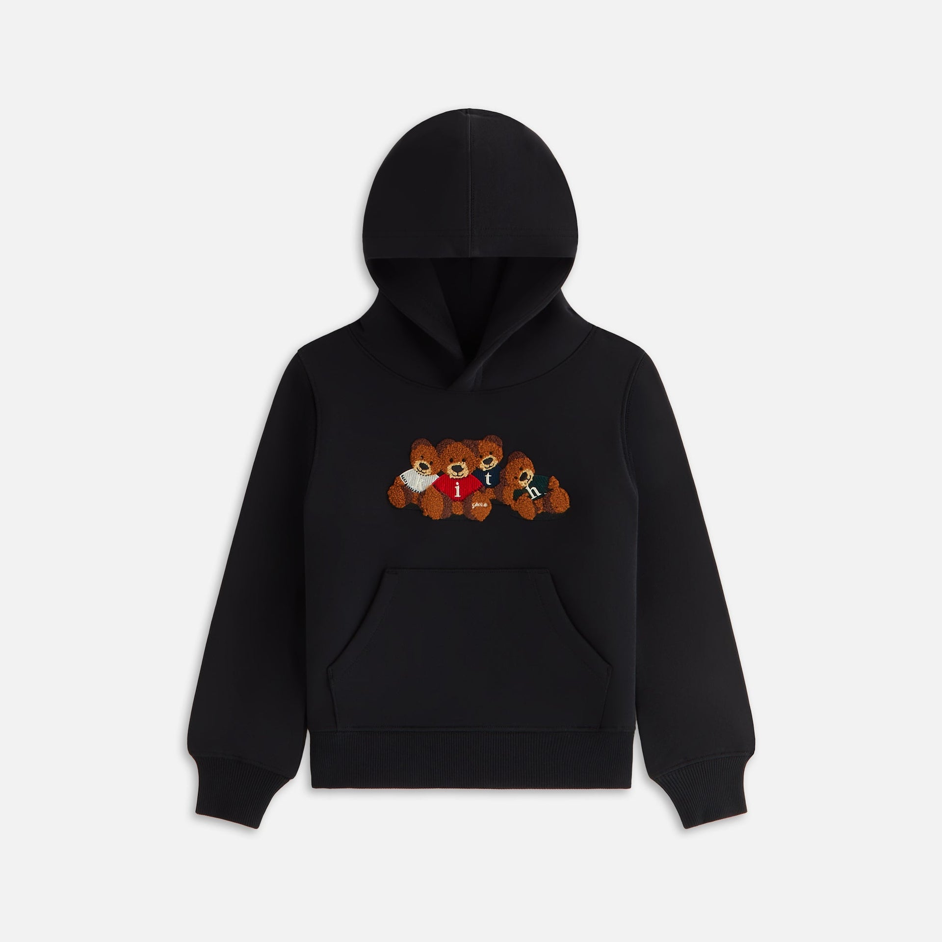 Kithmas Kids Teddy & Friends Williams Hoodie - Black