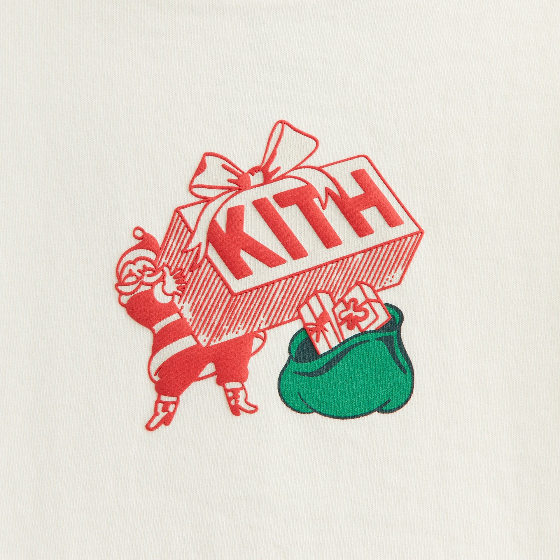 Kithmas Kids Comic Santa Gift Tee - Sandrift