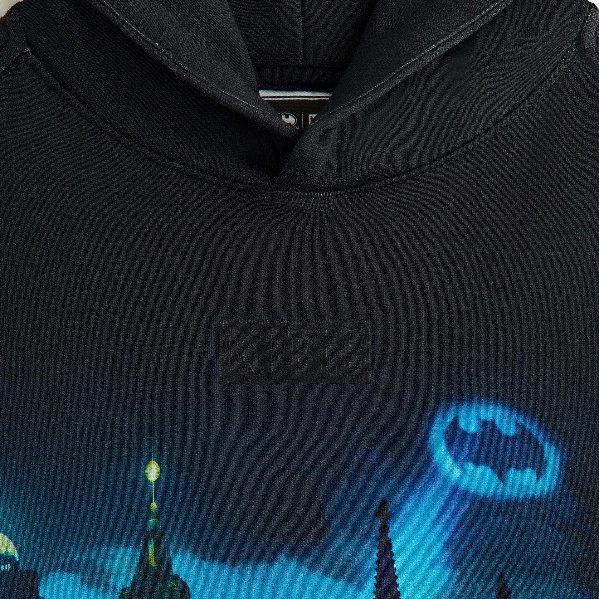 Batman | Kith Kids Gotham Nelson Hoodie - Black