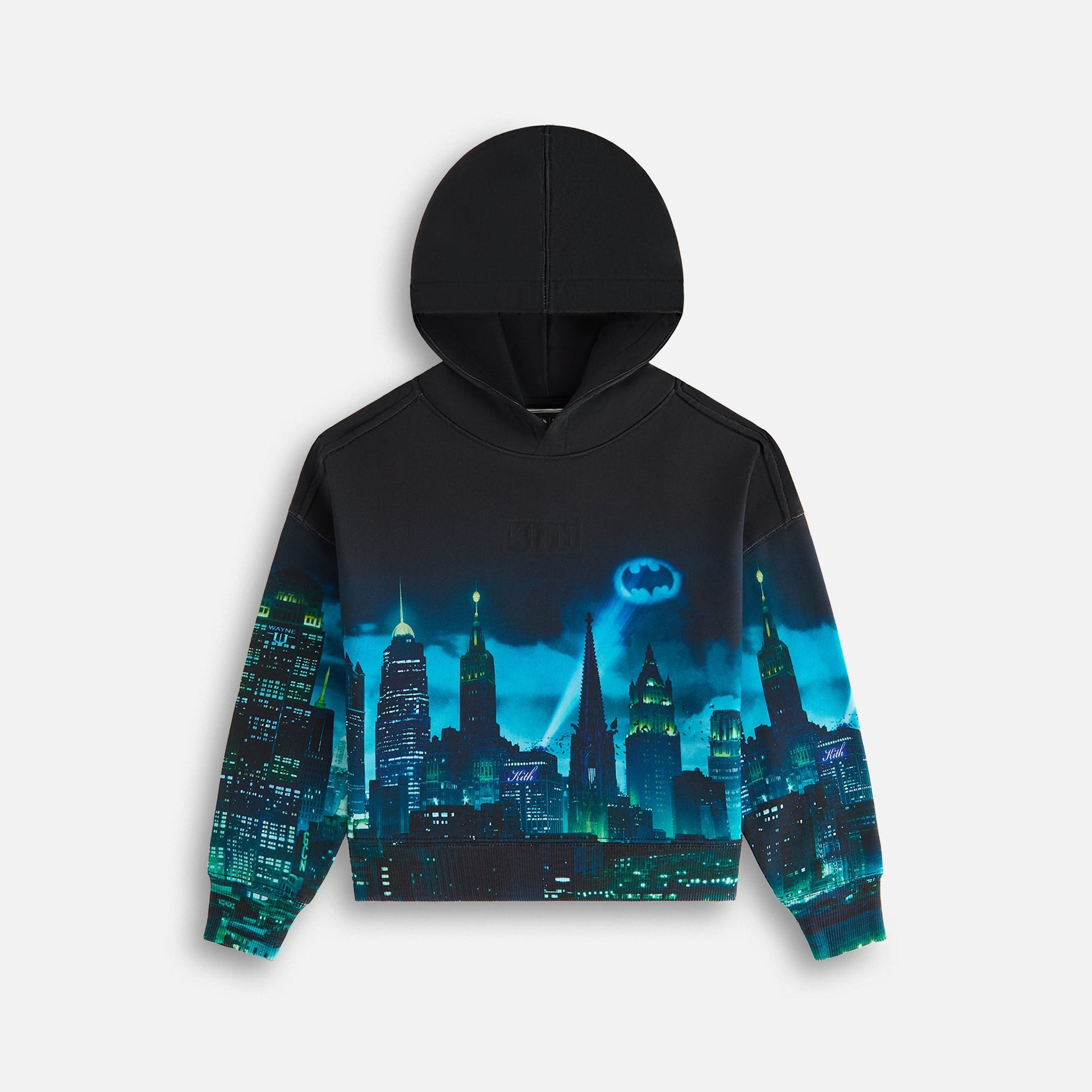 Batman | Kith Kids Gotham Nelson Hoodie - Black PH