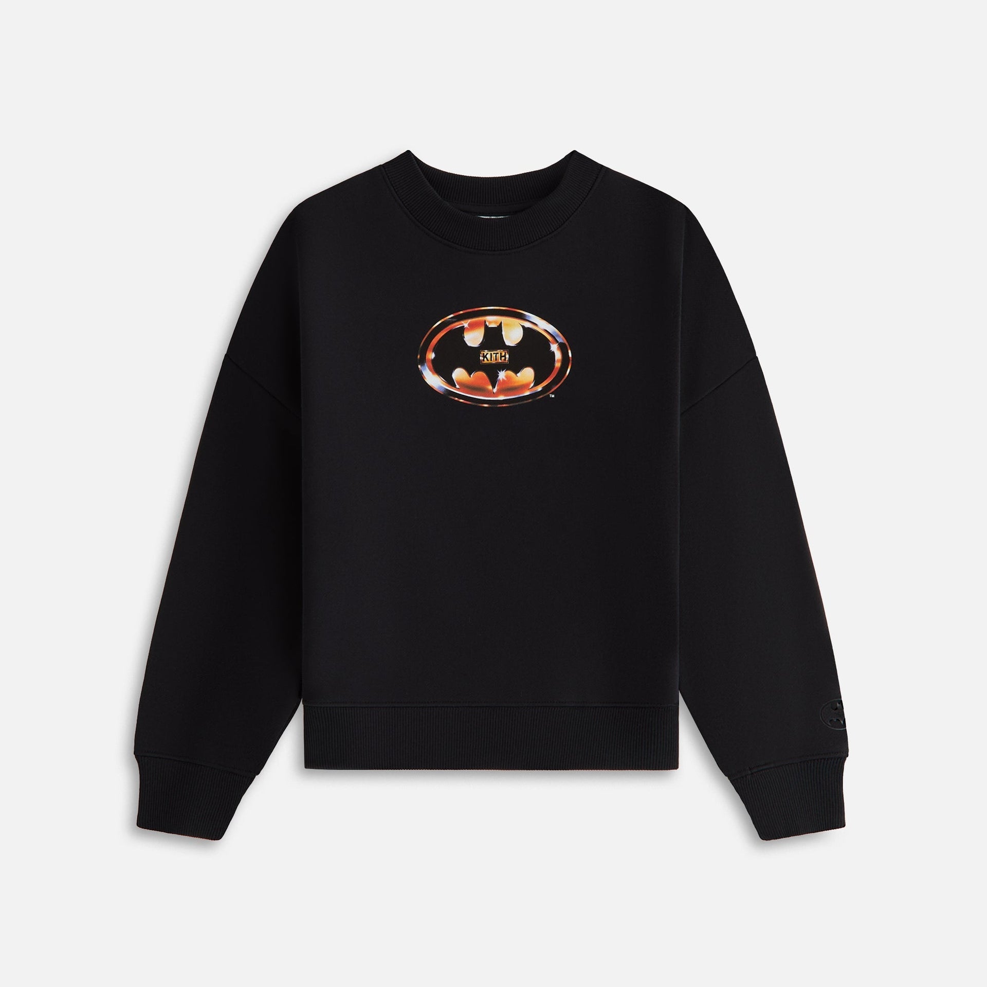 Batman | Kith Kids Iconic Nelson Crewneck - Black PH