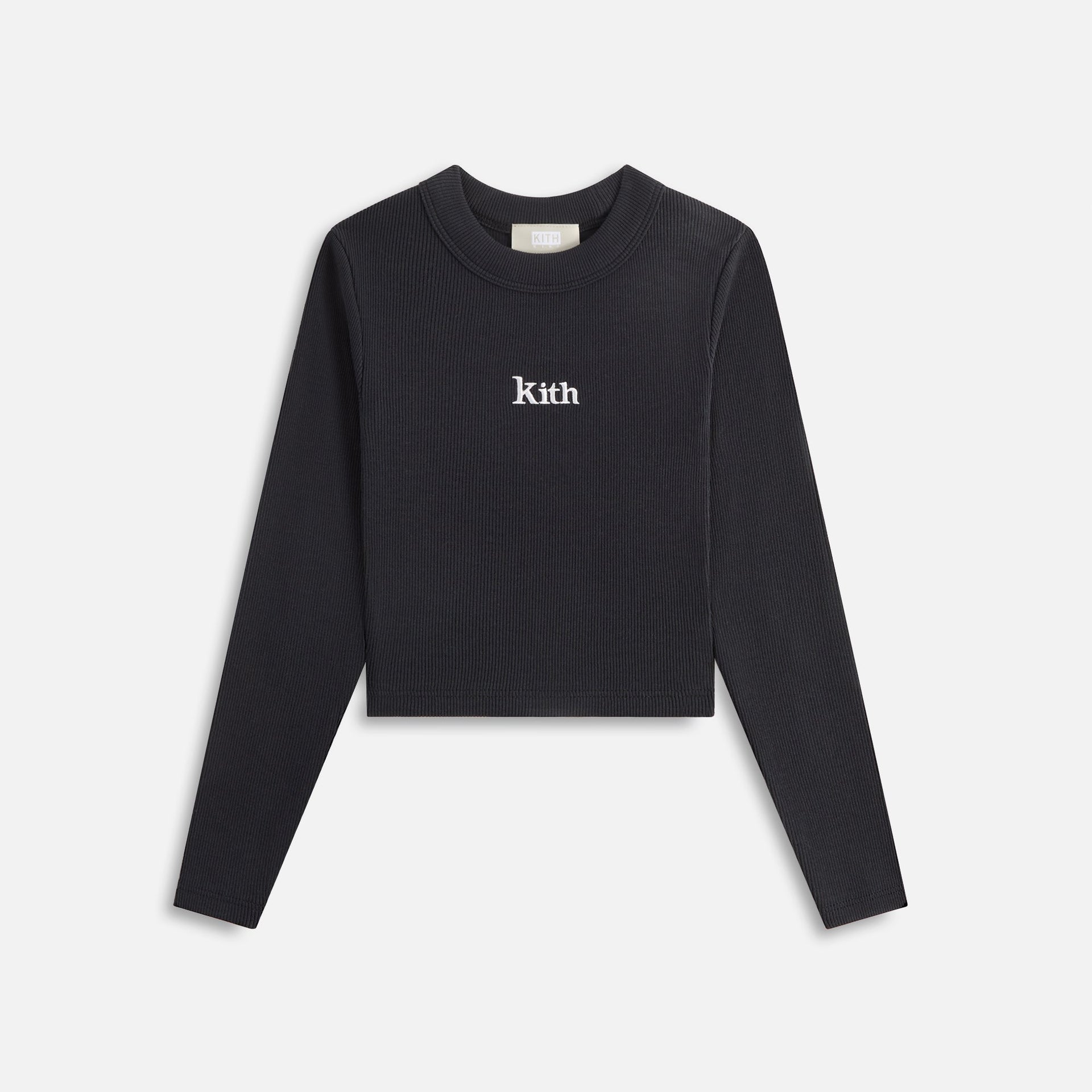 Kith Kids Long Sleeve Mulberry Tee - Black