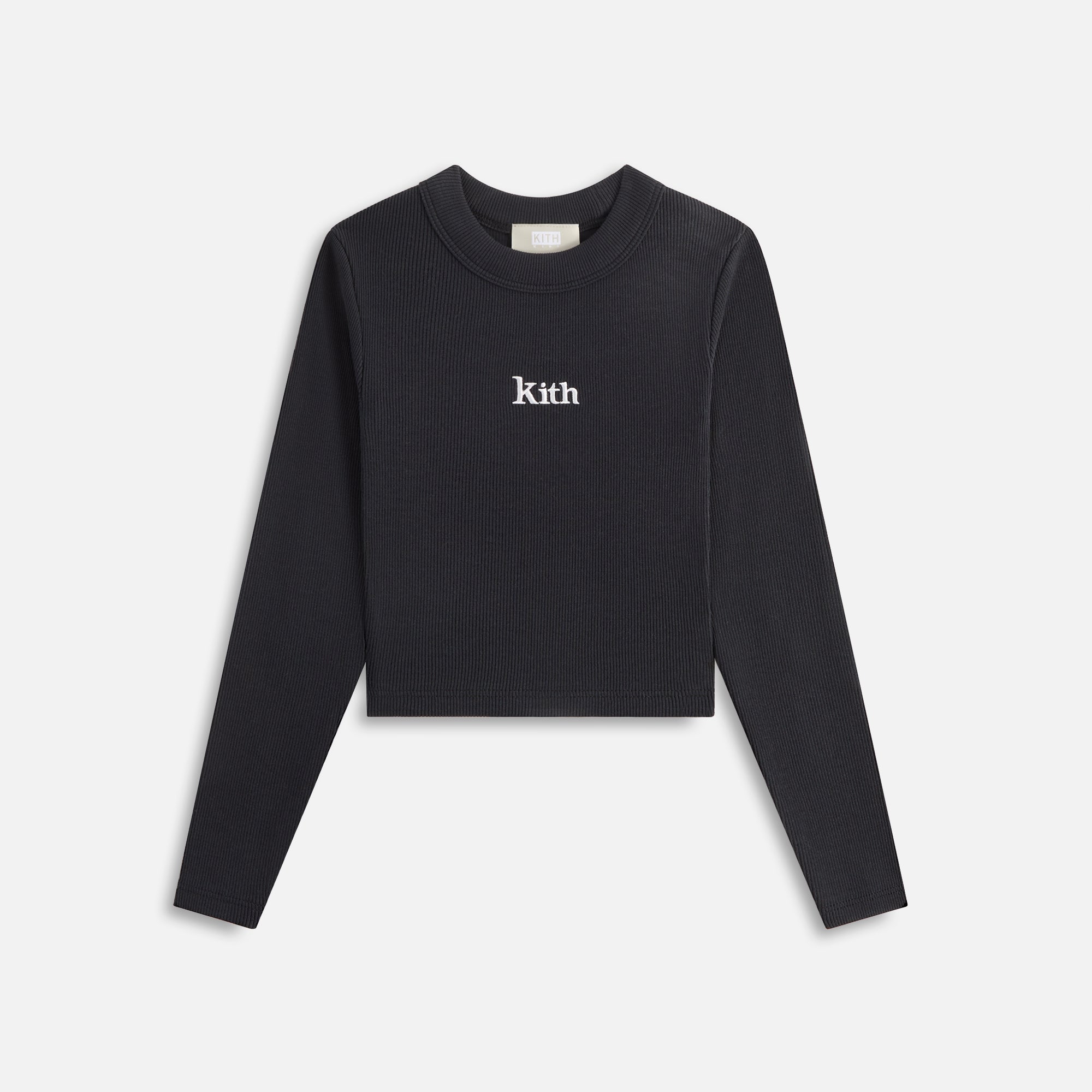Kith Kids Long Sleeve Mulberry Tee - Black – Kith Europe