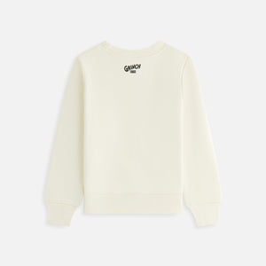 Kith Kids for The Grinch Classic Logo Crewneck - Sandrift