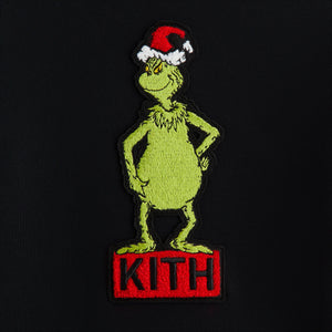 Kith Kids for The Grinch Classic Standing Logo Crewneck - Black