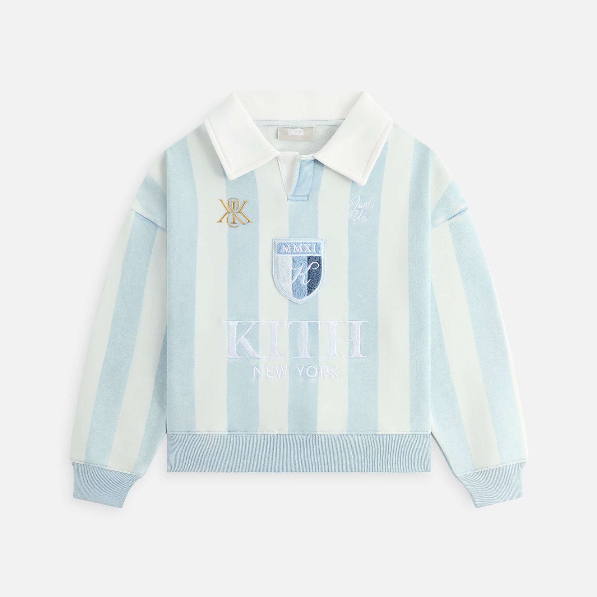 Kith Kids Collared Logo Nelson Sweatshirt - Melody